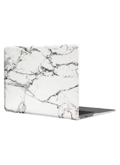 Hard Shell Case Cover Compatible with Older Version MacBook Air (13 & 13.3-inch, 2010-2017 Release) Model: A1369/A1466, (MC503xx/A, MC504xx/A, MC965xx/A, MC966xx/A, MD231xx/A, MD232xx/A, MD760xx/A, MD761xx/A, MD760xx/B, MD761xx/B, MJVE2xx/A, MJVG2xx/A, MMGF2xx/A, MMGG2xx/A, MQD32xx/A, MQD42xx/A, MQD52xx/A) White Marble