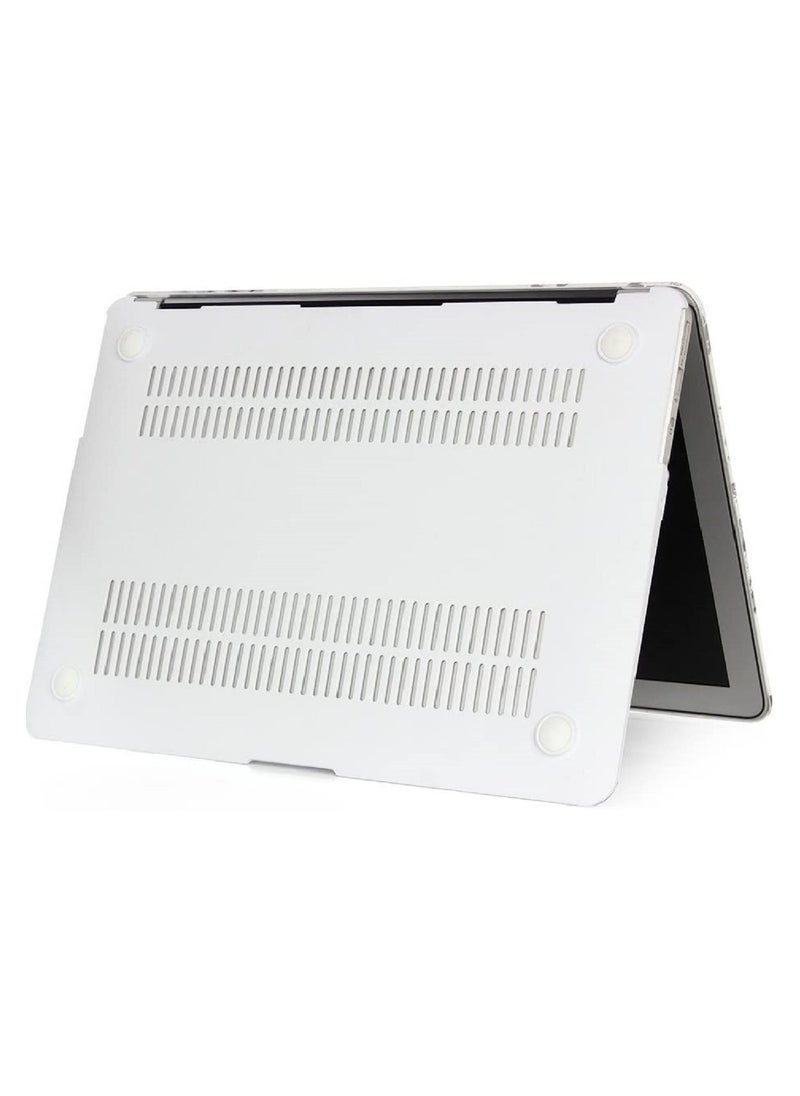 Mufaens - Hard Shell Case Cover Compatible with Older Version MacBook Air (13 & 13.3-inch, 2010-2017 Release) Model: A1369/A1466, (MC503xx/A, MC504xx/A, MC965xx/A, MC966xx/A, MD231xx/A, MD232xx/A, MD760xx/A, MD761xx/A, MD760xx/B, MD761xx/B, MJVE2xx/A, MJVG2xx/A, MMGF2xx/A, MMGG2xx/A, MQD32xx/A, MQD42xx/A, MQD52xx/A) White Marble - Image 1