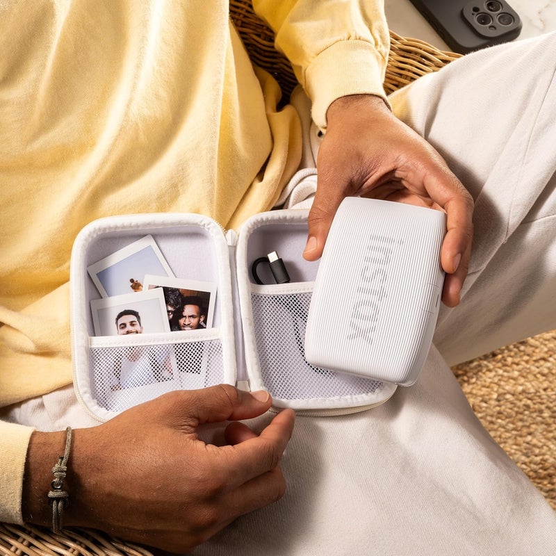 Instax instax Mini Link 3 Smartphone Photo Printer, Clay White - Image 3