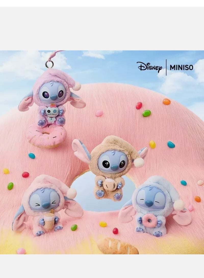 STITCH Miniso Stitch Eat Something Before Sleep Series Vinyl Figure Confirmed Blind Box  - Image 4
