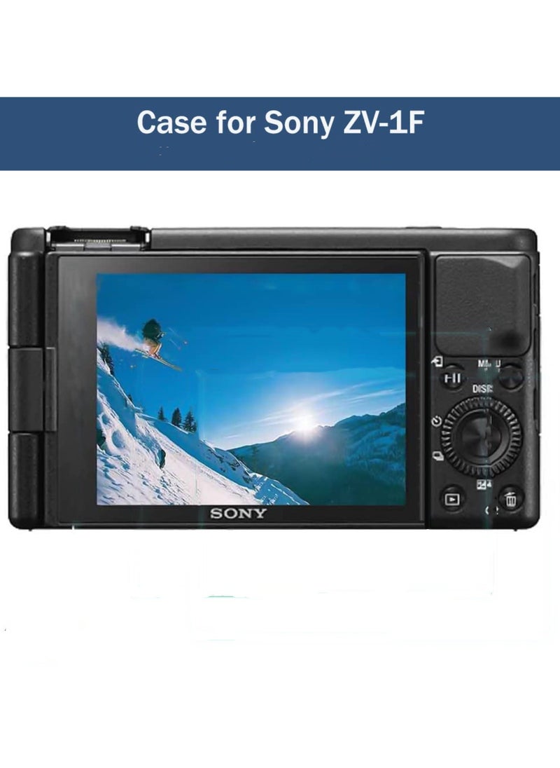 Generic Anti-Scratch Camera Case for Sony ZV-1F ZV-1 II ZV-1M2 Vlog Camera Soft Silicone Case (Black)  - Image 2
