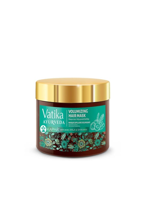 Vatika Ayurveda Volumizing Hair Mask (For Kaphā) with Amla and Shikakai | Vibrancy and Bounce to Hair - 250 g