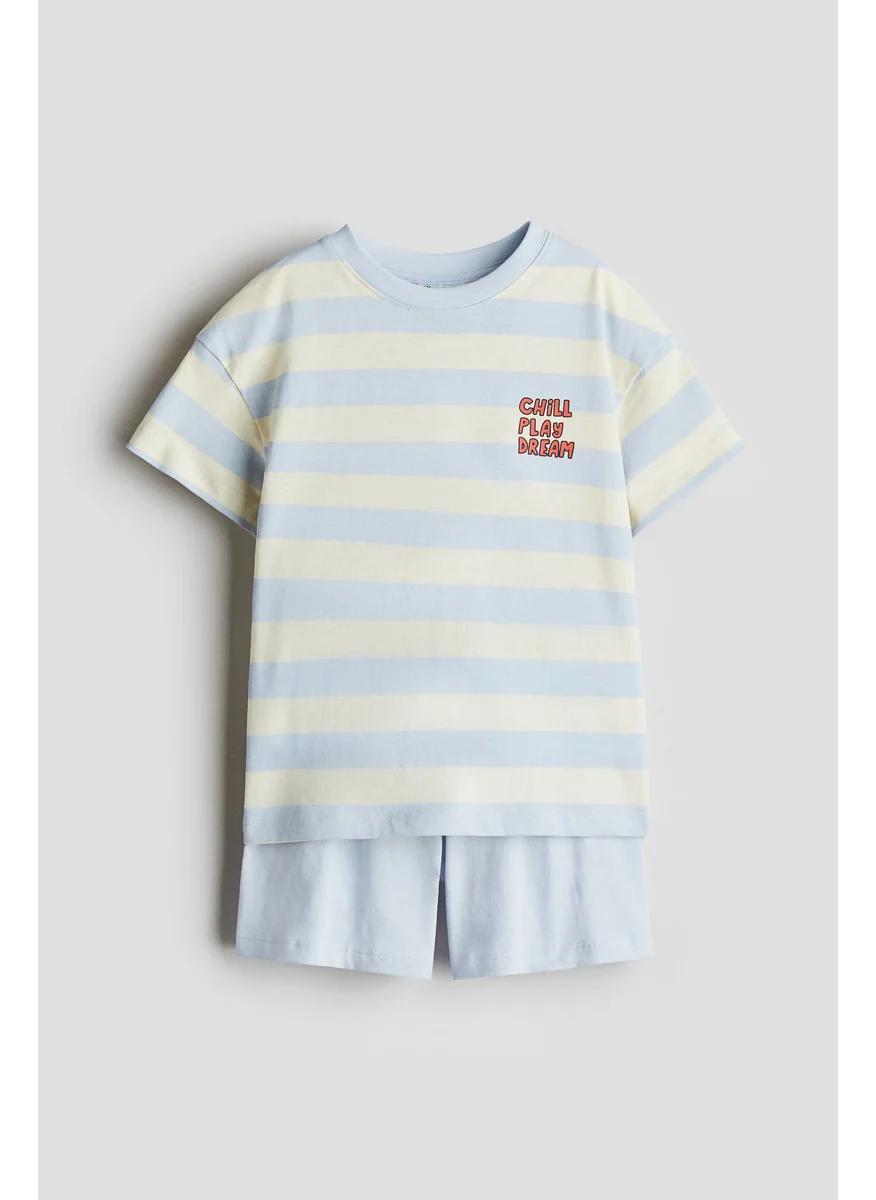 اتش اند ام Printed Jersey Pyjamas
