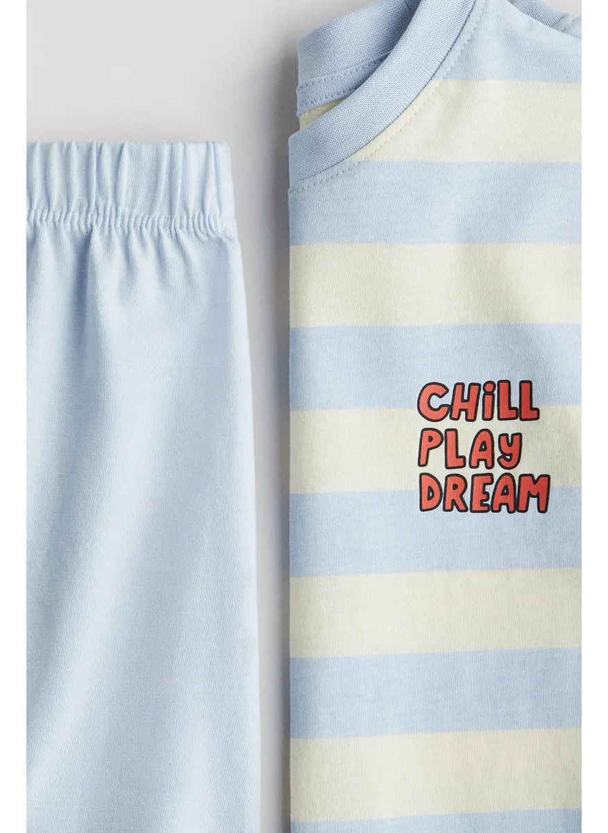 اتش اند ام Printed Jersey Pyjamas
