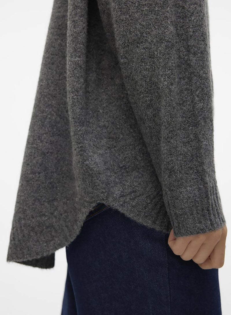 VERO MODA Vmplaza Ls Highnck Long Pullover Ga Noos - Image 4
