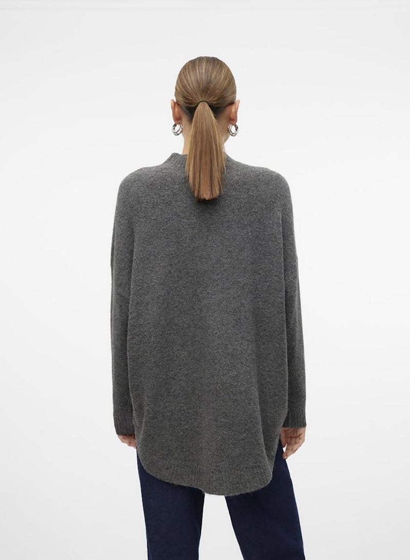 VERO MODA Vmplaza Ls Highnck Long Pullover Ga Noos - Image 2