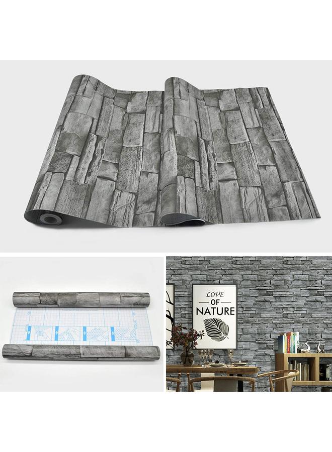 Bluejw Wholesale Waterproof Wallpaper Self-sticking Retro Self-adhesive Wallpaper Restaurant Three-dimensional Brick Background Chinese Wallpaper Wallpape - Image 1