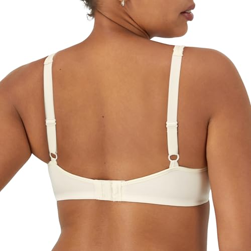 Lilyette by Bali Women's Plunge Into Comfort Keyhole Minimizer Bra, Pearl, 34D - Image 3
