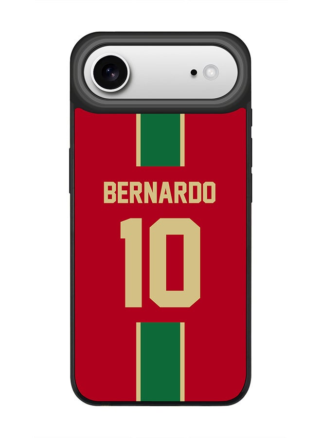 Stylizedd iPhone Air Case, [Compatible with MagSafe] Slim Magnetic cover Phone Case iPhone Air -Football - Portugal,  Bernardo - Image 1