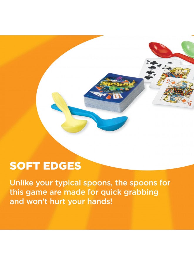 PlayMonster Spoons Card Games for Kids - Spoons Game, Deck of Cards, Fun Family Games for Kids and Adults, Playing Cards, Game Night, Travel Games, 3-5 Multi-Player Card Game, Games for Adults, Ages 7+ - Image 4