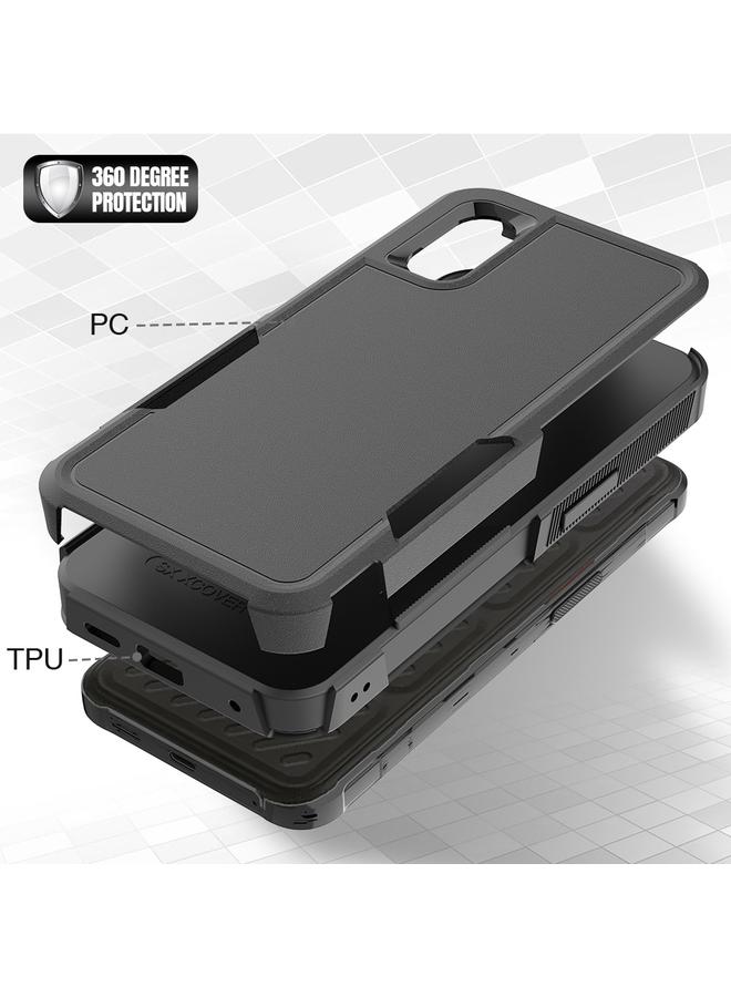 اس-توب جراب لهاتف Samsung Galaxy XCover7 2 في 1 PC + جراب هاتف TPU - Image 4