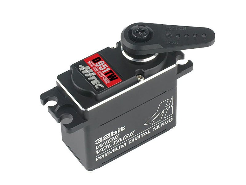 Hitec RCD Hitech RCD 36951 D951 Toothw 32Bit Ultra Torque Titanium Gear Servo 14Sec486oz 74V - Image 2