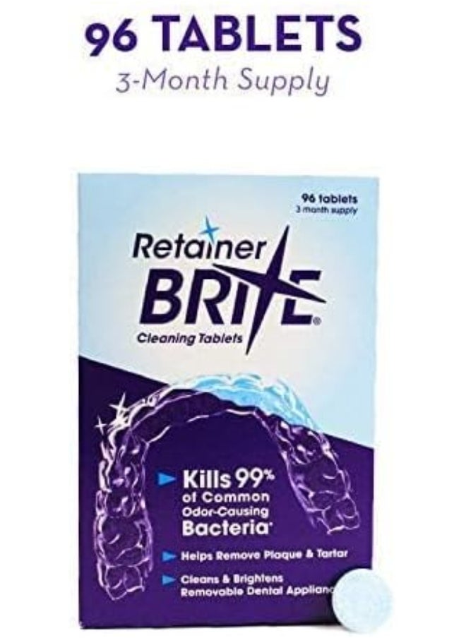 Retainer Brite 96 Tablets (3 Months Supply) 