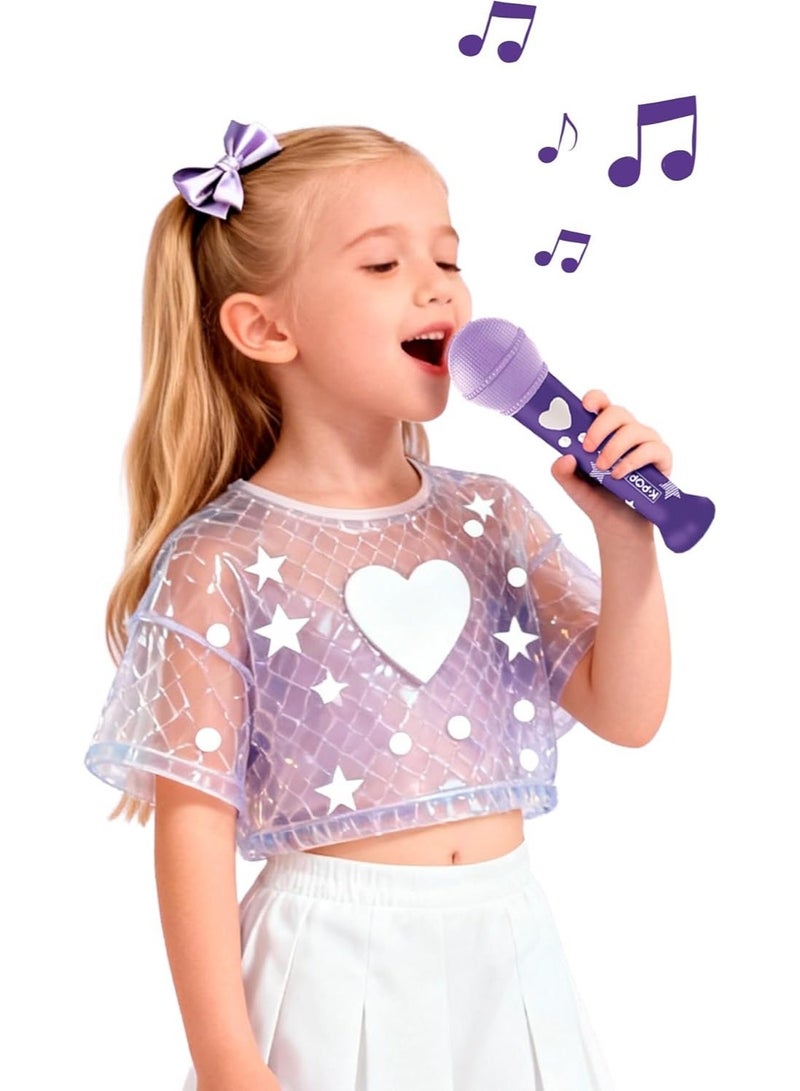 KPop Idol Micro Recorder Battery Operated, Designed For Young K-Pop Fans, Record Their Own Voice, Play K-Pop Inspired Sounds, Perfect For Singing, Role Play, 3Years+ - Image 4