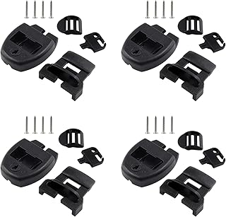 Biaungdo Biaungdo 4 Sets Spa Tub Cover Clip Replacement Kit, Spa Hot Tub Cover Clip Lock Kit Replace Broken Latches Repair Kit  - Image 1