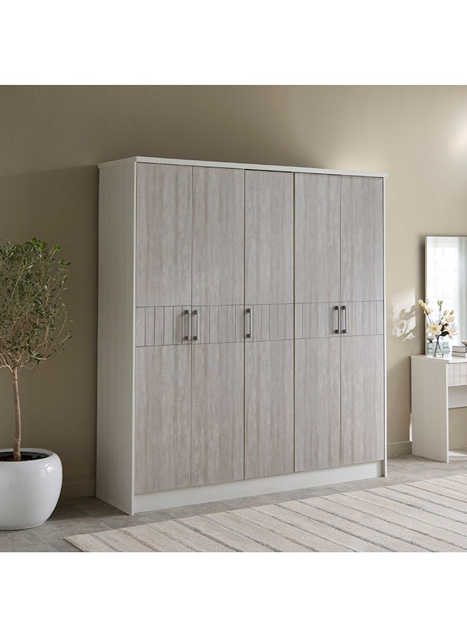Home Box Liverpool 5-Door Wardrobe - Image 1