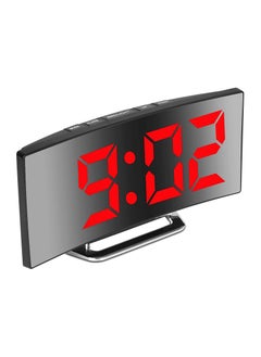 Digital Alarm Clock, Large 7 Inch LED Mirrored Display, 2 Kinds of Brightness, 12/24 Hours, Temperature, Date, Snooze, USB Power Supply, Memory Function. red - pzsku/Z4B36E68AE64A5DADE251Z/45/_/1740047269/ca678499-94b3-40bc-b93b-3c024bc48c4c