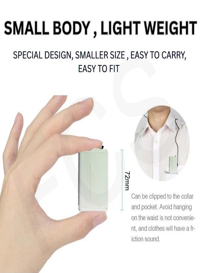 أف سي أس سماعة FCS Maximus فائقة الجودة، ثلاثية الأطراف، بيضاء اللون، تُحمل في الجيب، تُستخدم كمكبر صوت شخصي، مناسبة لحالات فقدان السمع الشديد إلى العميق، مع ضمان لمدة عام من البائع. - Image 4