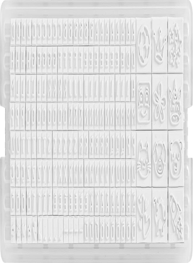 كولوب مجموعة طوابع MARKY C166667 باللون الأخضر، مع حبر أسود لوضع العلامات على مختلف الأغراض والملابس، تتضمن أحرفًا قابلة للتبديل وملقطًا وملصقات. - Image 3