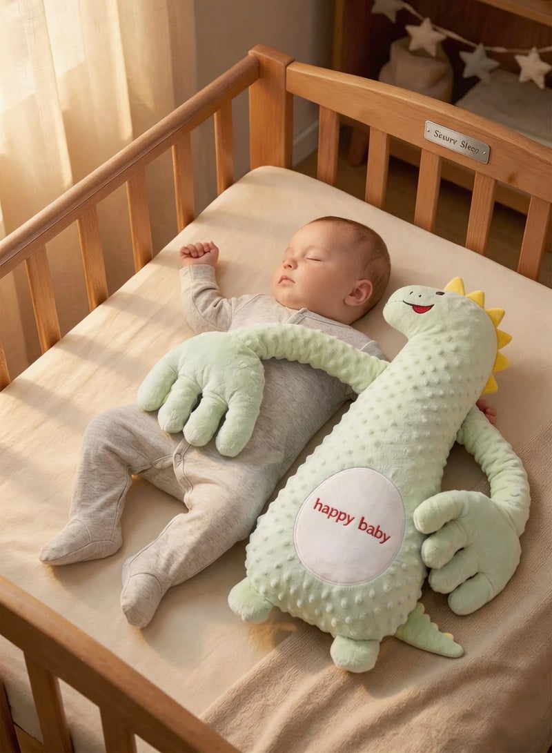 Paka Rabbit Upgrade Model Baby Patting Sleeping Toy with Automatic Soothing Palm, Toddler Sleep Soother, Three-Speed Adjustment, Remote Control, Free Hands (Dinosaur-Smart Slap) - Image 2