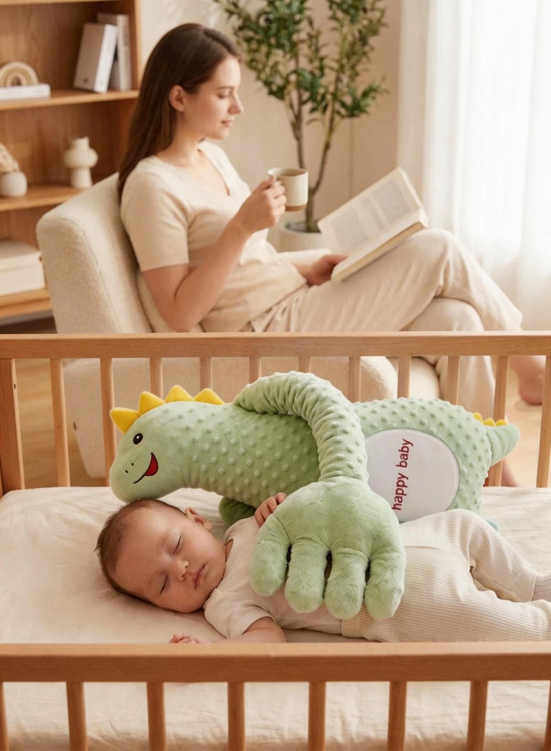 Paka Rabbit Upgrade Model Baby Patting Sleeping Toy with Automatic Soothing Palm, Toddler Sleep Soother, Three-Speed Adjustment, Remote Control, Free Hands (Dinosaur-Smart Slap) - Image 4