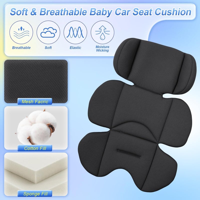 Kaseeous Infant Car Seat Insert for Doona - Ultra-Thick Head Support Cushion - Image 5