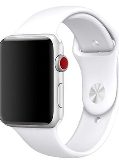 Generic Strap Silicone Band ForWatch  41mm / 38mm / 40mm Series 8/7/6/5/4/3/2/1/SE Replacement Strap Wristband Bracelet Compatible with 38 mm / 40 mm / 41 mm  - Image 1