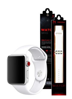Generic Strap Silicone Band ForWatch  41mm / 38mm / 40mm Series 8/7/6/5/4/3/2/1/SE Replacement Strap Wristband Bracelet Compatible with 38 mm / 40 mm / 41 mm  - Image 4