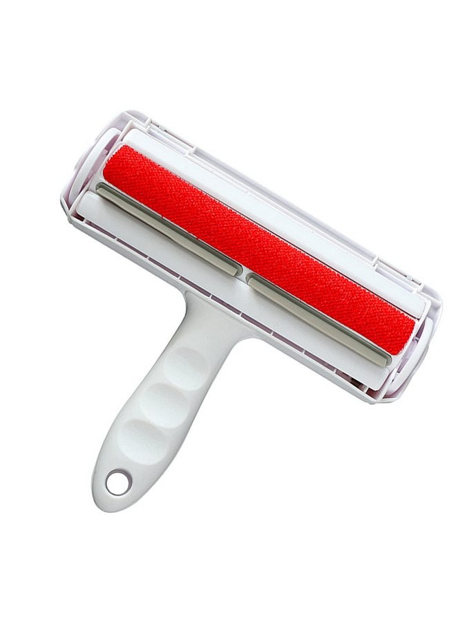 أداة إزالة شعر الحيوانات الأليفة القابلة لإعادة الاستخدام بمقبض مريح | أداة إزالة شعر القطط والكلاب الفورية للفراش والسجاد والأثاث | مناسبة لكل مادة | منزل خالٍ من الشعر مضمون | منتج فعال من حيث التكلفة. - Image 1