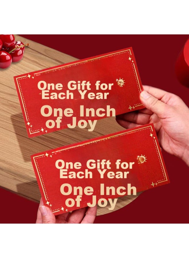 B&D Mengqiao Red Envelope Birthday Gift For Adults, Parents, Elders, Children, Boyfriends, Girlfriends, 10 Cards For Birthday Scene Decoration - Image 3