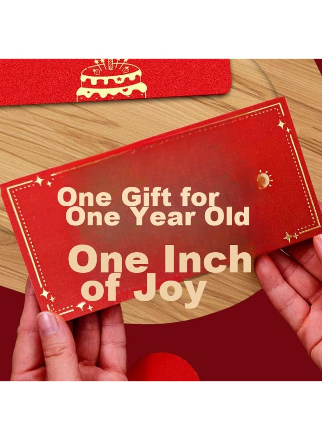 B&D Mengqiao Red Envelope Birthday Gift For Adults, Parents, Elders, Children, Boyfriends, Girlfriends, 10 Cards For Birthday Scene Decoration - Image 2