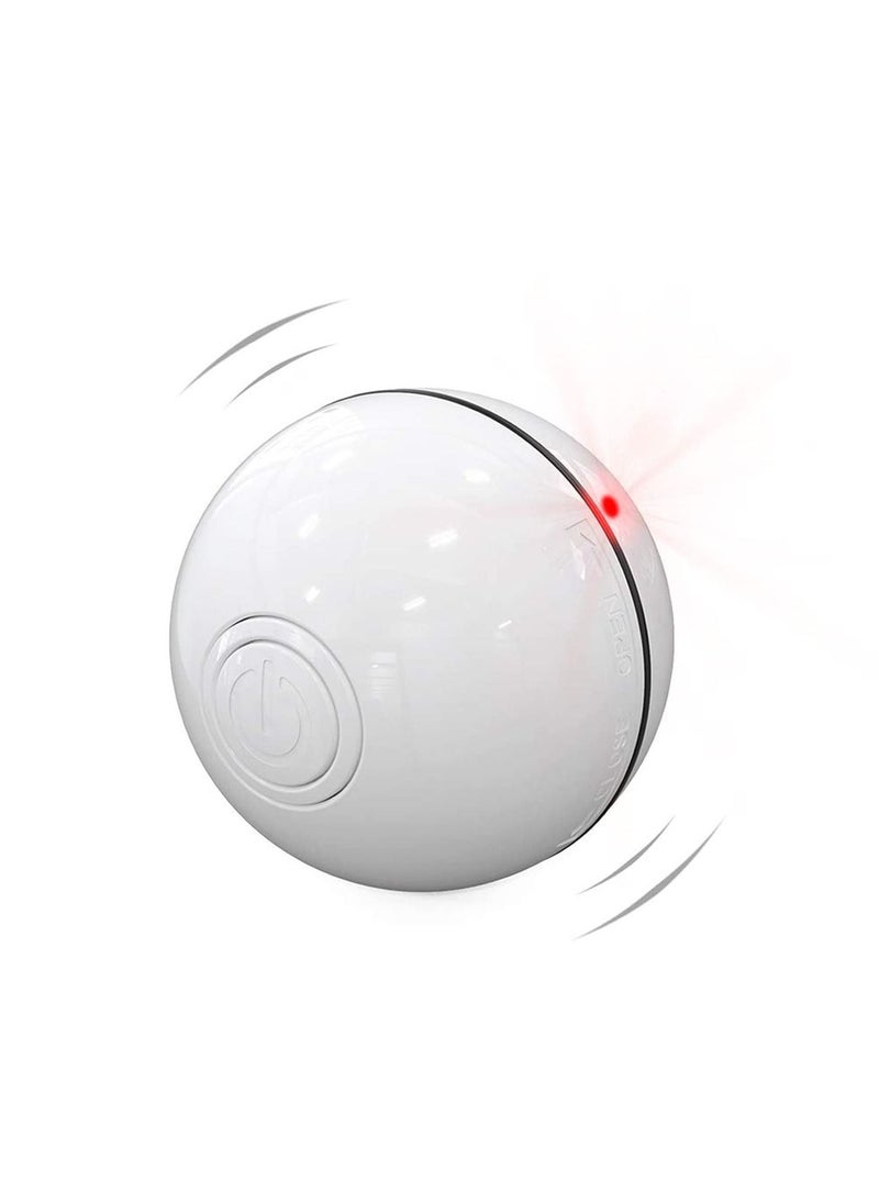 Smart Interactive Cat 360 Degree Self Rotating Ball with Led Light Toy Ball Mouse Cage Toys