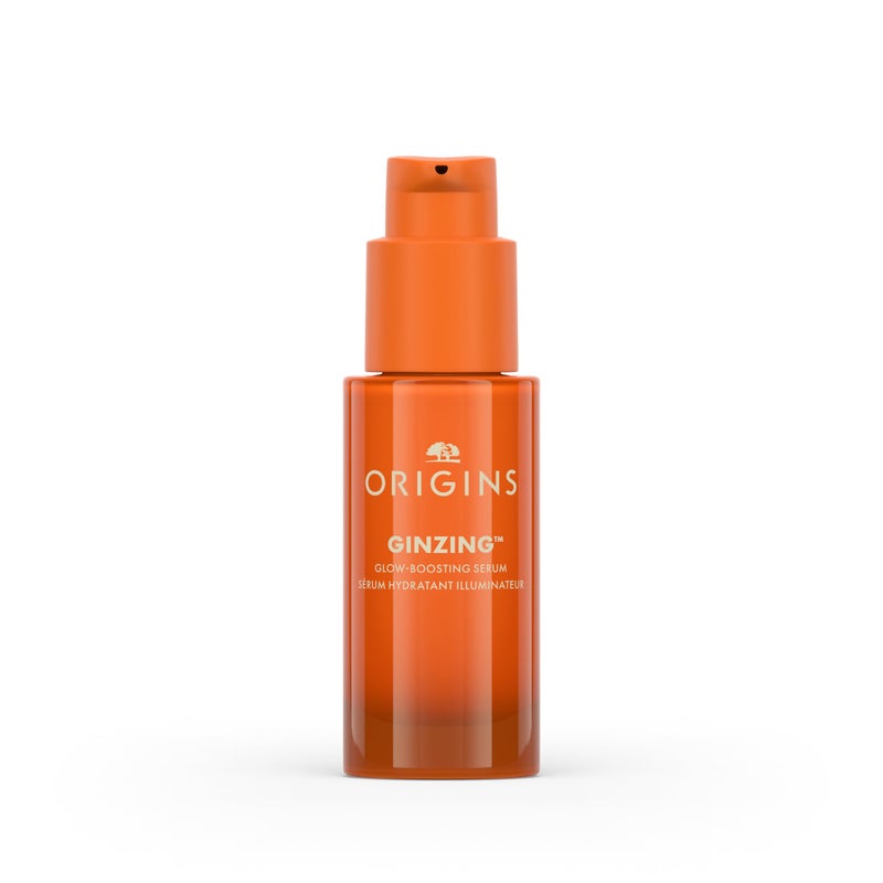 Origins GinZing Glow-Boosting Vitamin C Serum with Caffeine & Ginseng | Smoother Skin & Less Visible Pores, 1 Fl Oz - Image 1