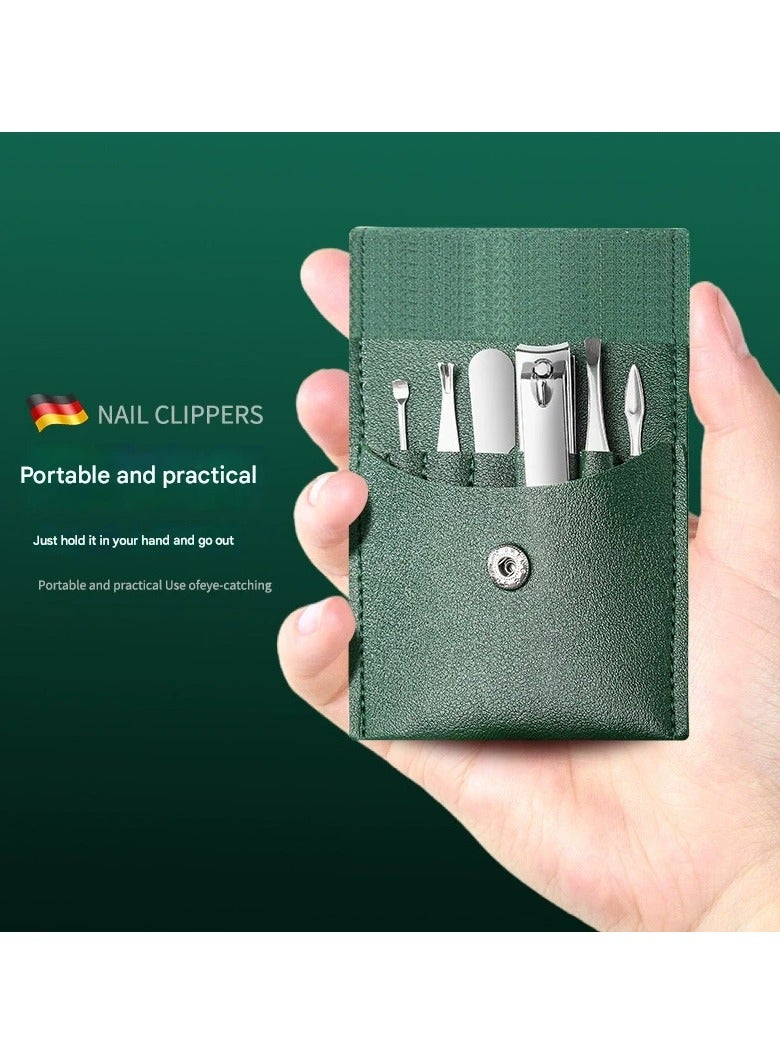 Goolsky 6-Piece Nail Clipper Set – Stainless Steel Manicure & Pedicure Tools Kit for Nail Care and Beauty Grooming - Image 2