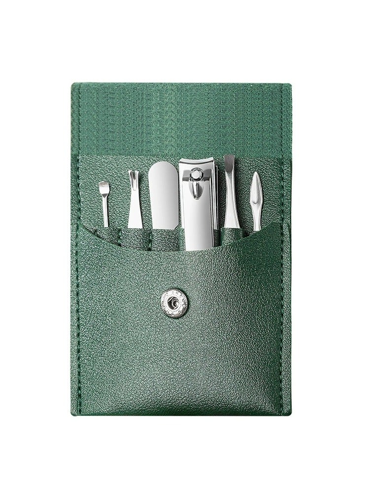 Goolsky 6-Piece Nail Clipper Set – Stainless Steel Manicure & Pedicure Tools Kit for Nail Care and Beauty Grooming - Image 4