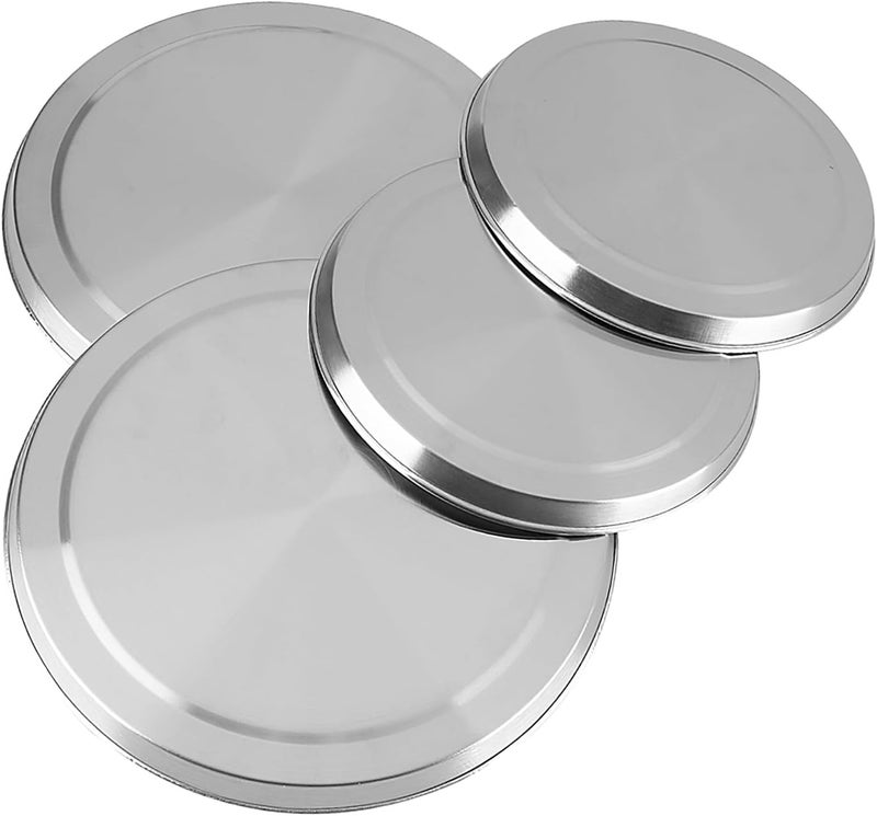 AYNEFY Stove Top Cover,4Pcs/Set Stainless Steel Kitchen Stove Top Covers for Cooker Decor - Image 4