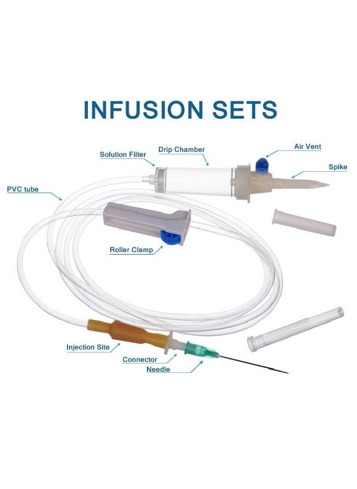 Generic - IV Disposable Infusion Set with Needle - Image 1