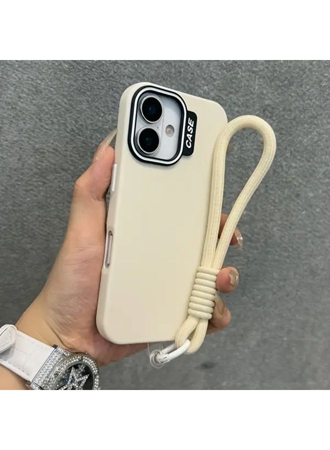 حافظة هاتف أسود غير لامع مع سوار لجهاز iPhone 13 Pro Max - Image 5