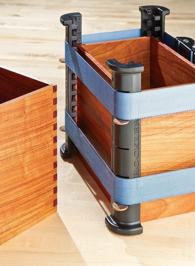 Rockler Box Joint Cauls (4-Piece) - Perfect Alignment Plastic Cauls Woodworking Tools for Small to Large Sized Boxes - Box Joint Clamps for Woodworking (6-1/4") - Image 2