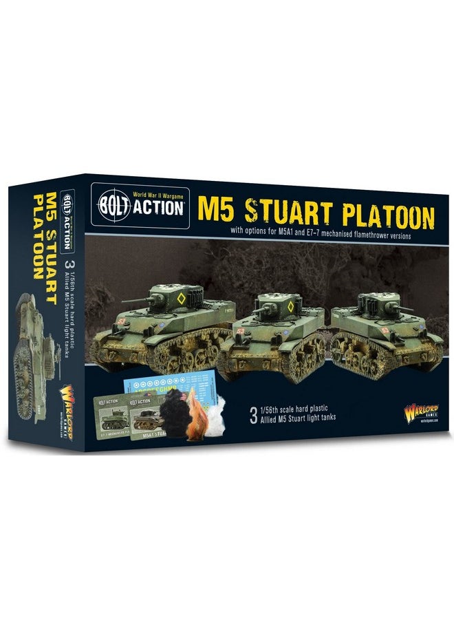 WARLORD GAMES M5 Stuart Platoon  - Image 2