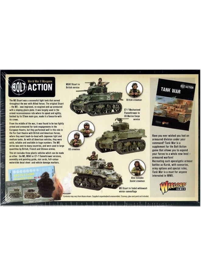WARLORD GAMES M5 Stuart Platoon  - Image 3