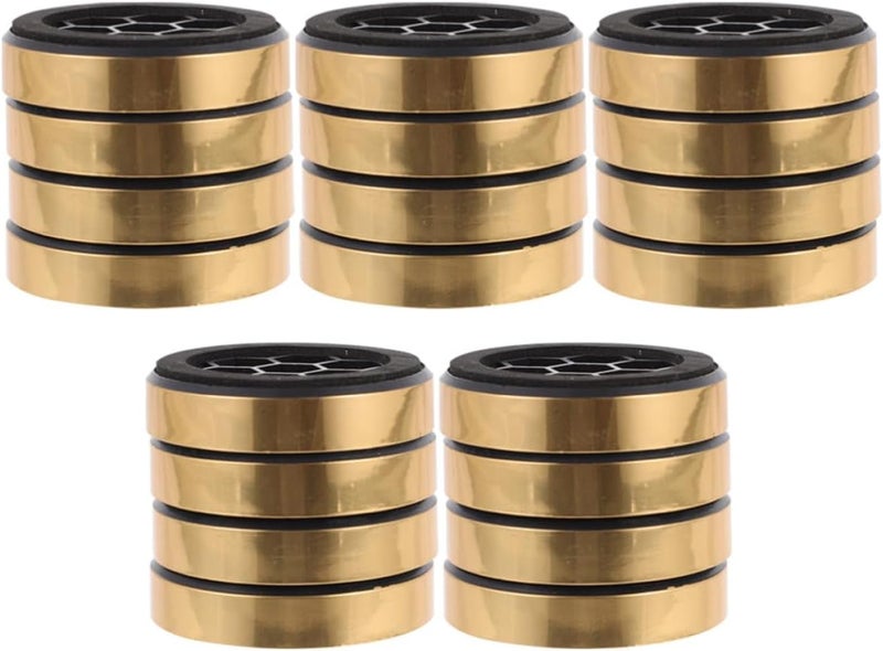 Plastic Speaker Isolation Feet Pads with Anti-Slip High Hardness Material 20pcs and Stylish Appearance for Amplifier and Subwoofer for Home Audio Systems - Image 1