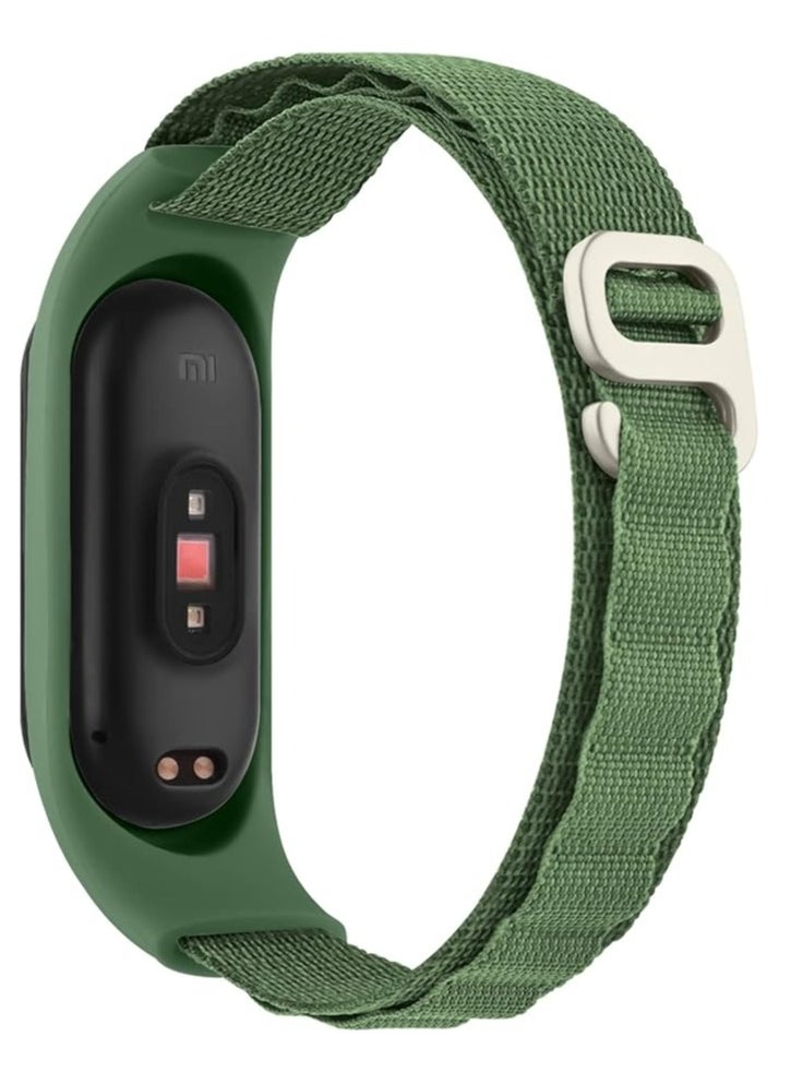 Generic Alpine Loop Band for Xiaomi Mi Band 7/Mi Band 6/Mi Band 5/Mi Band 4/Mi Band 3,Women Men Nylon Sport Solo Loop Rugged Wristband with G‑Hook  - Image 2