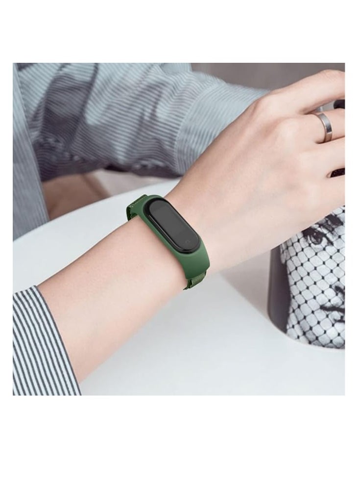 Generic Alpine Loop Band for Xiaomi Mi Band 7/Mi Band 6/Mi Band 5/Mi Band 4/Mi Band 3,Women Men Nylon Sport Solo Loop Rugged Wristband with G‑Hook  - Image 5