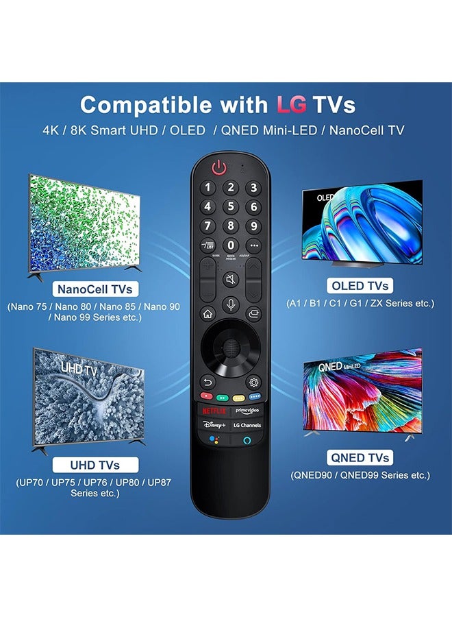 إكس ليفيل إل جي التحكم عن بعد تلفزيون ذكي مع مؤشر وظيفة الصوت - Image 3