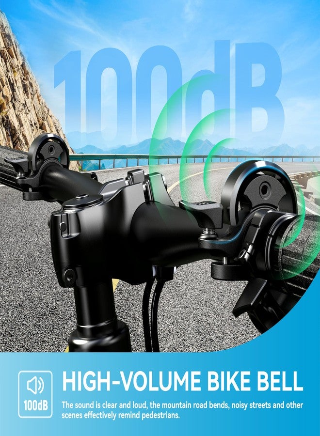 Greallthy Bike Bell, Aluminum Alloy Bicycle Bell with Clear Loud Sound, Bike Bells for Adults and Kids, Sturdy and Compact Bell Fits 0.75-1in(19-25.4mm) Handlebar for Mountain, Road Bikes. - Image 5