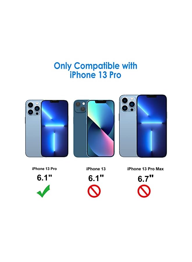 Jetech Screen Protector For Iphone 13 Pro 6.1-Inch With Camera Lens Protector (Not For Iphone 13), Easy-Installation Tool, Tempered Glass Film, 2-Pack Each - Image 3