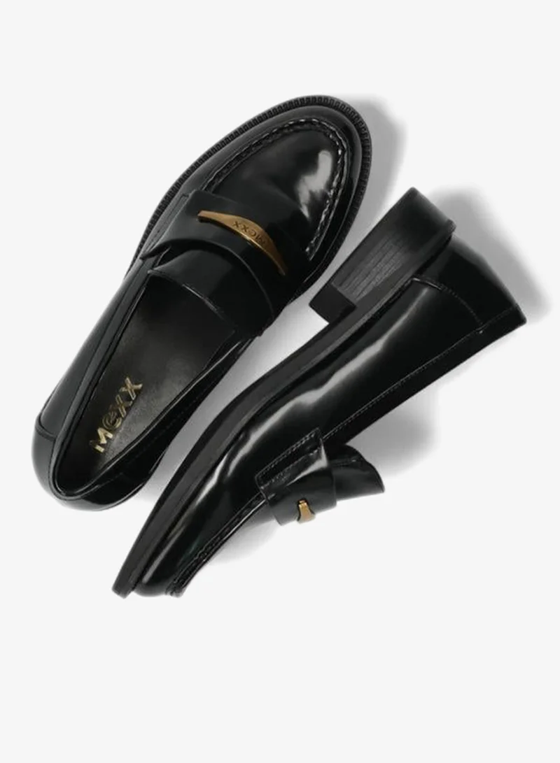 MEXX Metallic Accent Slip-On Loafers
