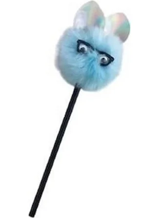 دولفين WP-1714 Pompom Rabbit Head Pencil Blue