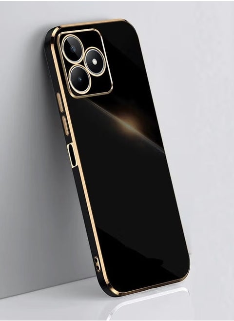 Case Cover For realme Note 50 4G / realme C51 4G / realme C53 4G Mobile Phone , Luxury Plating Soft Back Cover, Raised Full Camera Protection
